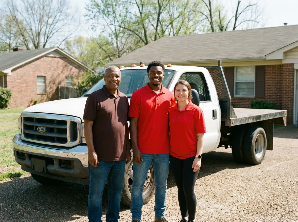 Paydirt Dumpster Rental dumpster rental team in Memphis, TN